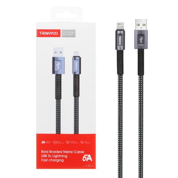 کابل تبدیل USB به لایتنینگ ترانیو مدل T-X21I