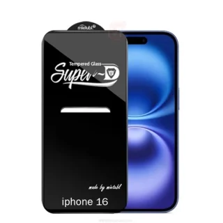 گلس تمام صفحه میتوبل Apple iPhone 16 مدل Super D