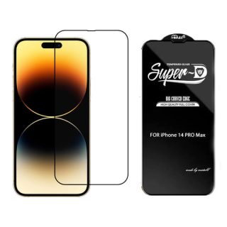 محافظ صفحه نمایش مدل Super D مناسب برای گوشی موبایل اپل iPhone 14 Pro Max